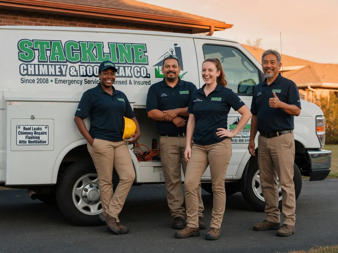 Chimney flashing repair company in Corning, KS